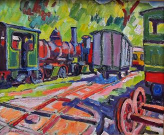 Ambiance ferroviaire - HST - 65x54cm_1